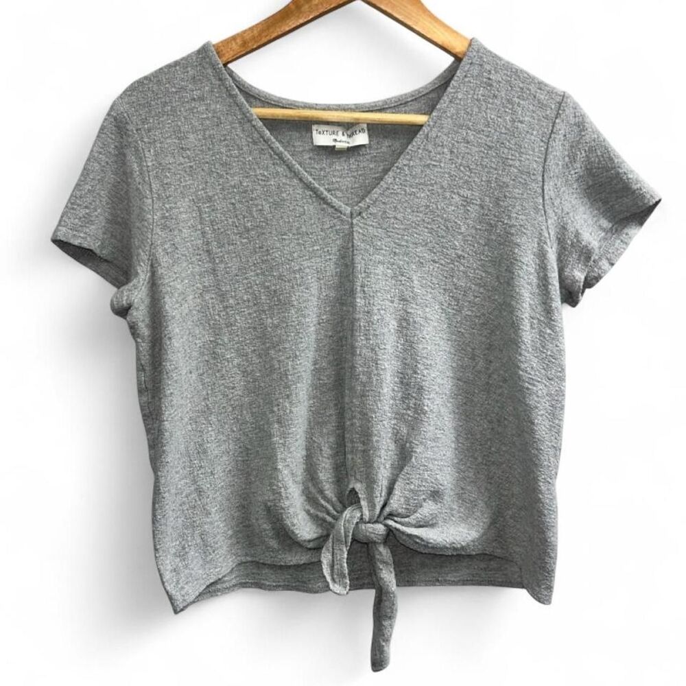 Madewell Women's Grey Crop-top